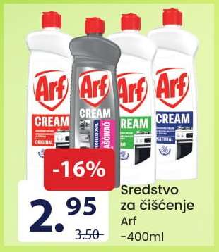 Sredstvo za čišćenje Arf