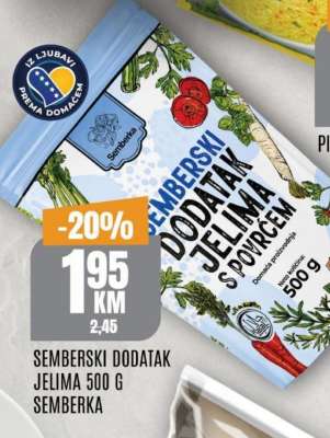 Semberski dodatak jelima 500 g Semberka