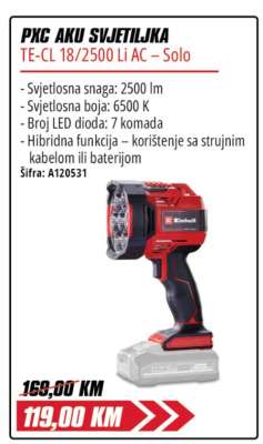 PXC AKU SVJETILJKA